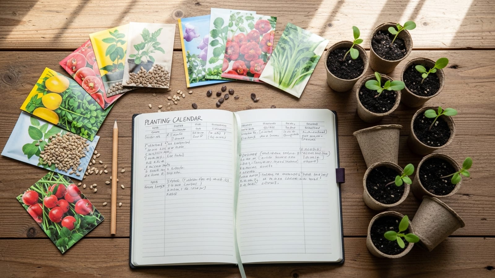 Calendário de Plantio: O Que Plantar em Cada Mês do Ano